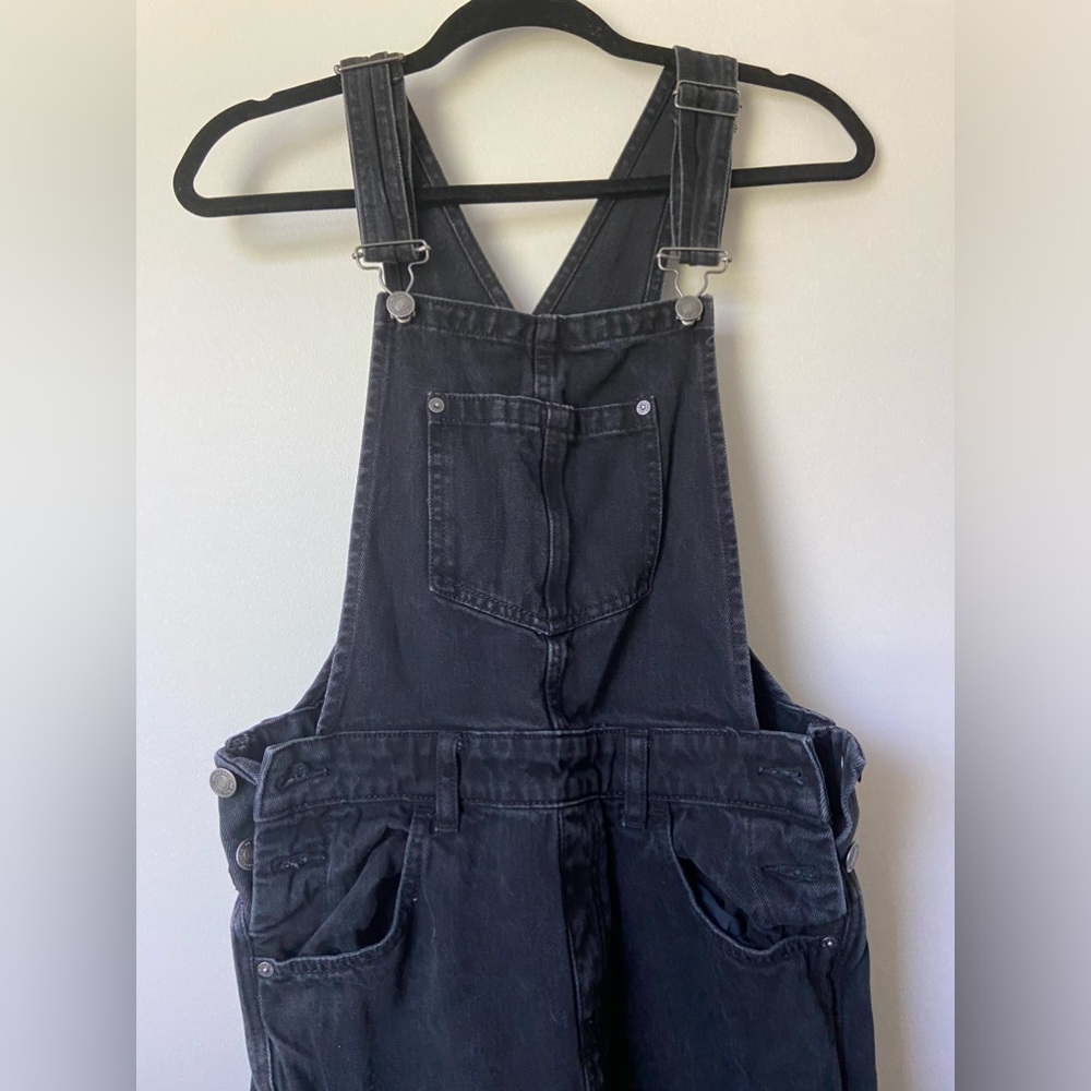 Free people black overalls